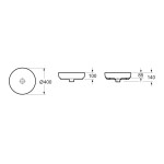 Накладной умывальник Lavinia Boho Bathroom Sink Slim 33311005 Накладной умывальник Lavinia Boho Bathroom Sink Slim 33311005